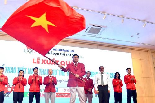Trưởng đoàn TTVN dự Olympic 2024, ông Đặng Hà Việt: 'Thể thao Việt Nam phấn đấu giành huy chương'
