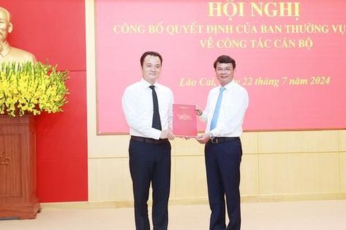 Điều động, bổ nhiệm tân Trưởng Ban Nội chính