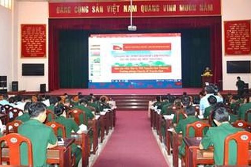 Tổng cục Chính trị Quân đội nhân dân Việt Nam tập huấn nghiệp vụ truyền thông môi trường, biến đổi khí hậu năm 2024