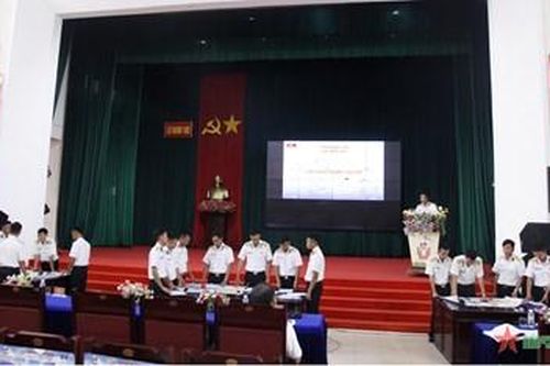 Lữ đoàn 162 (Vùng 4 Hải quân) khai mạc tập huấn cán bộ đợt 2 năm 2024