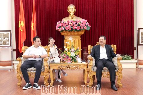 Tập đoàn nhôm Kam Kiu, Hồng Kông (Trung Quốc) muốn đầu tư nhà máy trị giá 100 triệu USD tại Nam Định