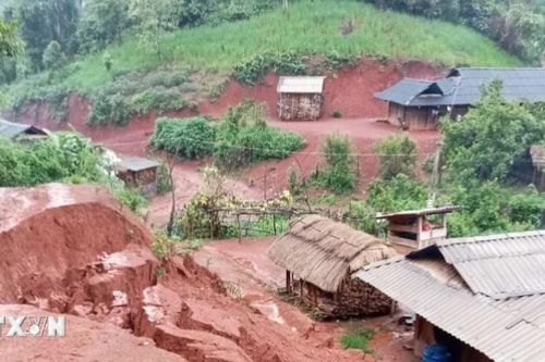 Điện Biên: Mưa lớn gây nhiều thiệt hại về tài sản tại huyện Nậm Pồ