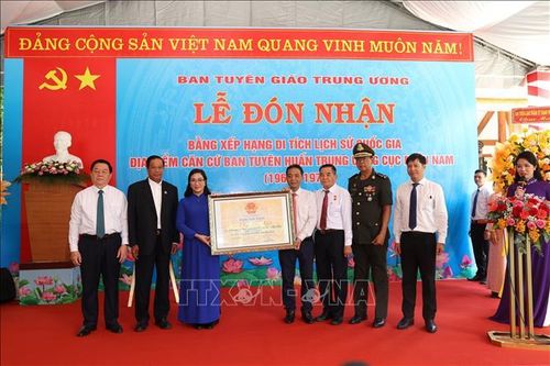 Căn cứ Ban Tuyên huấn Trung ương Cục miền Nam: Nơi ghi dấu nhiều sự kiện mang giá trị lịch sử