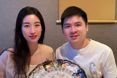 Đỗ Mỹ Linh 'thả thính' với chồng