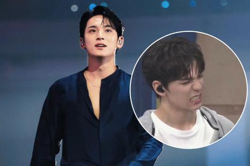 Thành viên SEVENTEEN gây xôn xao với biểu cảm 'lạ' khi xem Mingyu nhảy