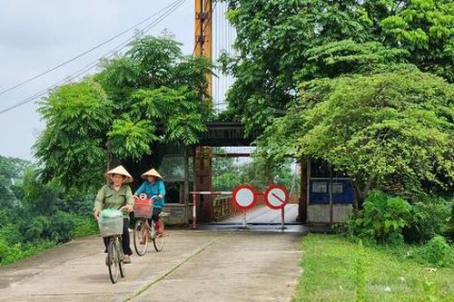 Sẽ xây dựng cầu cứng thay thế cầu treo Đồng Liên