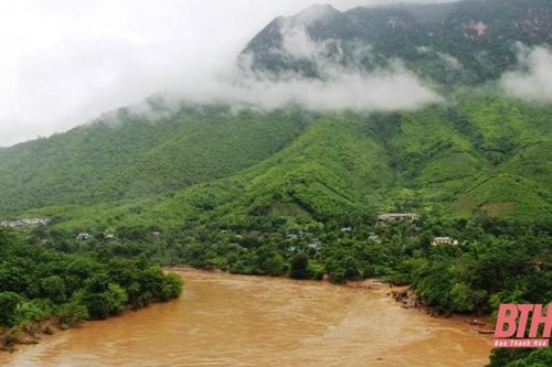 Cảnh báo lũ trên sông Mã