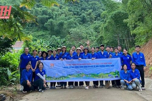 Thiết thực chương trình sinh viên tình nguyện 'Mùa hè xanh'