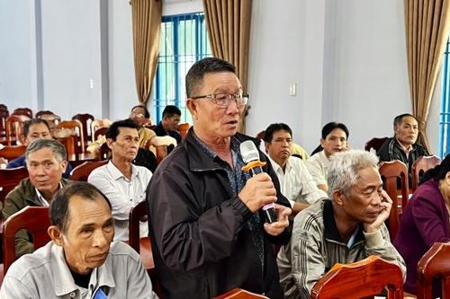 Đại biểu HĐND tỉnh Lâm Đồng tiếp xúc cử tri tại huyện Bảo Lâm