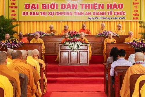 An Giang: Khai mạc Đại giới đàn Thiện Hào Phật lịch 2568 tại chùa Bình An
