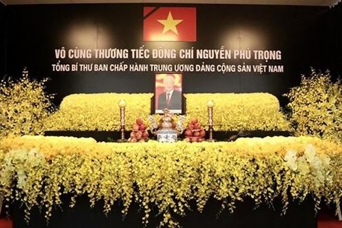 Quê nhà Lại Đà trước ngày Quốc tang Tổng Bí thư Nguyễn Phú Trọng
