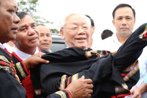 Tổng Bí thư Nguyễn Phú Trọng trong trái tim người dân vùng căn cứ cách mạng