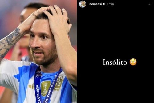 Phản ứng của Messi khi Argentina thua tức tưởi ở Olympic 2024