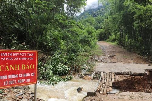 Thanh Hóa: Khẩn trương khắc phục thiệt hại do mưa lũ tại khu vực miền núi