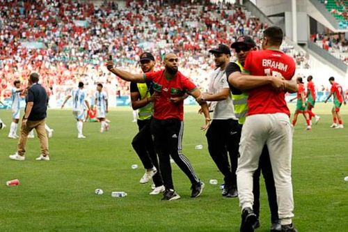 Lý do xảy ra sự cố trận Olympic Argentina thua Morocco