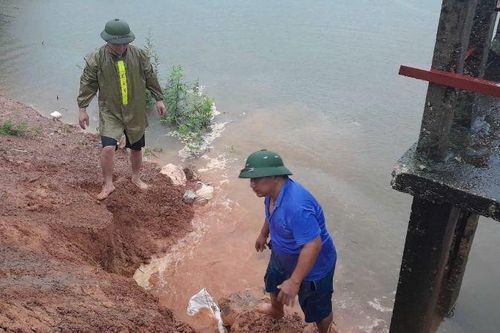Hà Nội: Huyện Quốc Oai tập trung khắc phục hậu quả mưa lũ