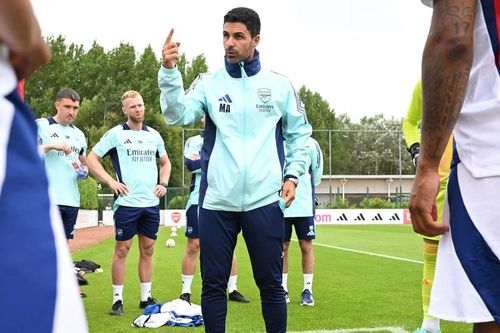 Mikel Arteta cùng Arsenal sang Mỹ sau 'thời điểm khó khăn' với Saka và Rice