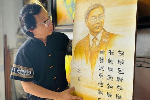 Tác phẩm đặc biệt ở Đồng Nai khắc họa chân dung Tổng Bí thư Nguyễn Phú Trọng