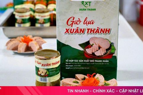 Xem quy trình sản xuất giò lụa Xuân Thành đạt chuẩn OCOP 3 sao