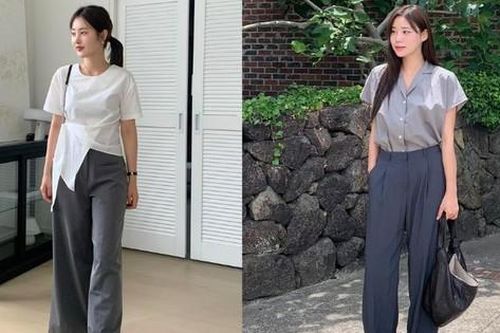 4 cách mặc quần ống rộng đẹp tới công sở