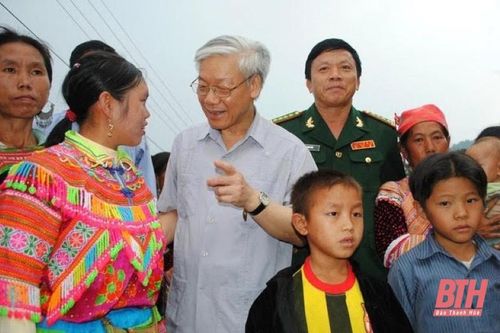 Người dân vùng cao Thanh Hóa khắc sâu hình ảnh người lãnh đạo hết lòng vì nước, vì dân