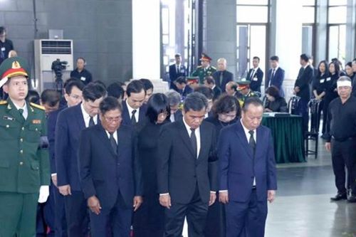 Đoàn lãnh đạo tỉnh Gia Lai viếng Tổng Bí thư Nguyễn Phú Trọng