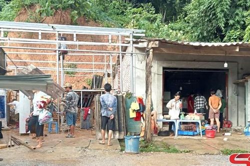 Mưa lớn tiếp tục gây thiệt hại tài sản tại huyện Quỳnh Nhai