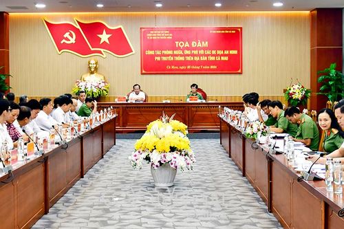Chủ động, đồng bộ ứng phó các mối đe dọa an ninh phi truyền thống