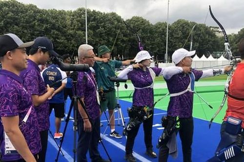 Xác định đối thủ của Ánh Nguyệt ở vòng 1/32 môn bắn cung Olympic Paris 2024