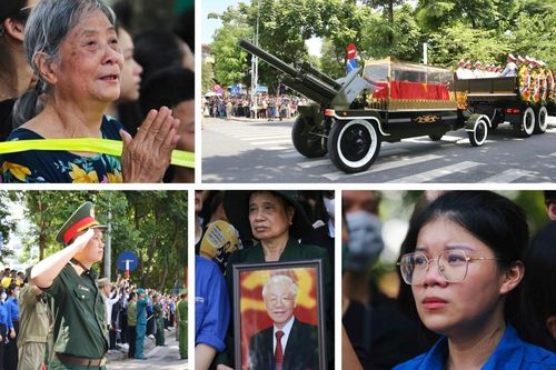 Kính cẩn nghiêng mình tiễn biệt Tổng Bí thư Nguyễn Phú Trọng