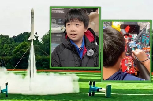 Thần đồng 11 tuổi viết mã chế tạo tên lửa gây sốt ở Trung Quốc