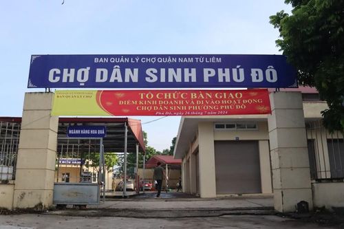 Quận Nam Từ Liêm: Chợ dân sinh Phú Đô chính thức hoạt động