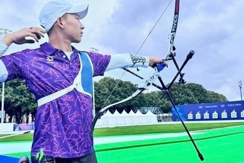 Cung thủ Lê Quốc Phong xếp hạng 47 vòng xếp hạng môn bắn cung tại Olympic