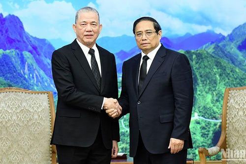 Thủ tướng Phạm Minh Chính tiếp Phó Thủ tướng Malaysia