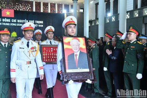 Cử hành trọng thể Lễ truy điệu đồng chí Tổng Bí thư Nguyễn Phú Trọng