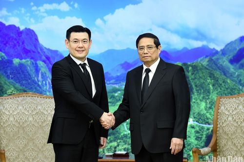 Thủ tướng Phạm Minh Chính tiếp Bộ trưởng Văn phòng Thủ tướng Thái Lan