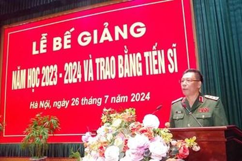 Học viện Quốc phòng bế giảng năm học 2023-2024