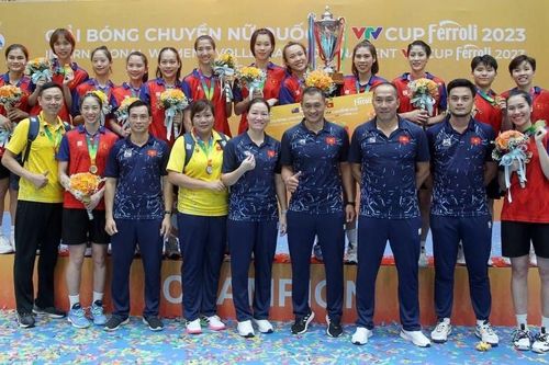 8 đội tham gia giải bóng chuyền nữ quốc tế VTV Cup 2024