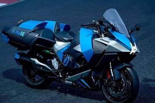 Kawasaki trình làng mẫu xe máy đầu tiên chạy bằng hydro