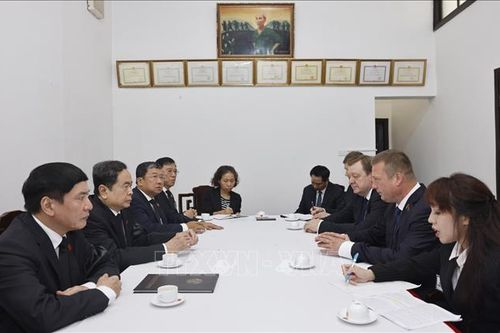Chủ tịch Quốc hội Trần Thanh Mẫn tiếp Phó Chủ tịch Thượng viện Cộng hòa Belarus