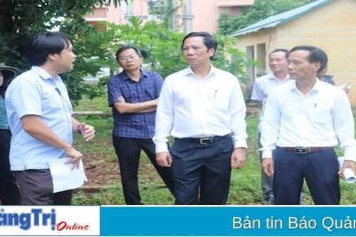 Phó Chủ tịch UBND tỉnh Hoàng Nam kiểm tra tiến độ các dự án lĩnh vực văn hóa, xã hội