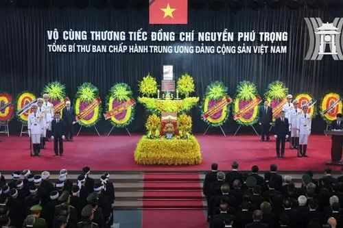 Tổ chức trọng thể Lễ truy điệu Tổng Bí thư Nguyễn Phú Trọng