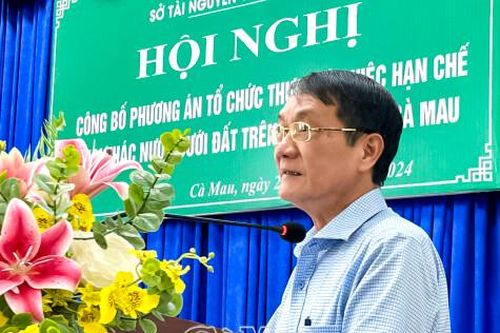 Có 112 công trình phải thực hiện hạn chế khai thác nước dưới đất