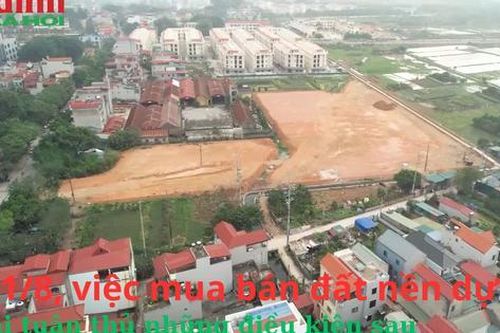 Từ 1/8, việc mua bán đất nền dự án phải tuân thủ những điều kiện sau