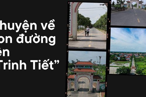 Chuyện về con đường mang tên Trinh Tiết