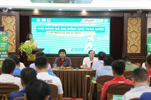 16 đội tranh tài tại Vòng chung kết Giải bóng đá Nhi đồng U11 toàn quốc