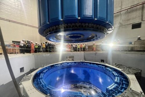 Hạ thành công Rotor tổ máy số 1 Công trình Thủy điện Ialy mở rộng