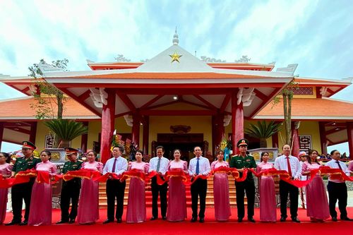 TP.HCM: Khánh thành Đền thờ Anh hùng, Liệt sĩ Rừng Sác – Cần Giờ