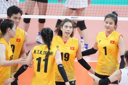 Tuyển bóng chuyền nữ Việt Nam thắng U22 Pháp 3-0