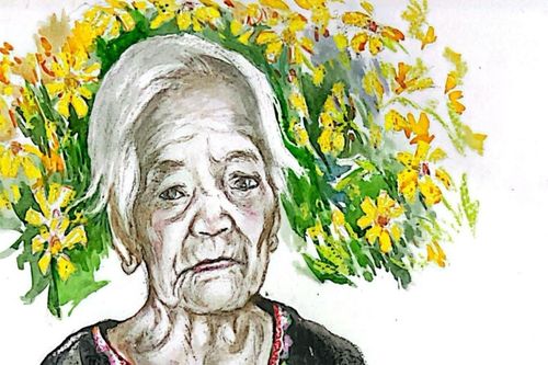 Chân dung các Mẹ Việt Nam anh hùng qua nét vẽ của họa sĩ 76 tuổi